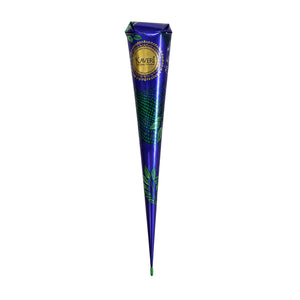 Kaveri Natural Henna Cone, single cone centred on white background