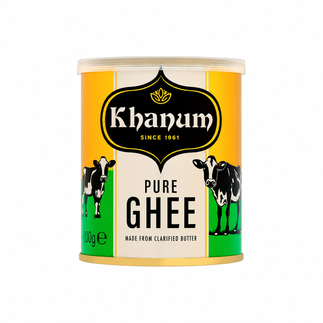 Khanum pure butter ghee 200g tin