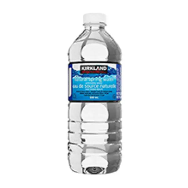 Kirkland Signature Natural Spring Water single 500ml bottle