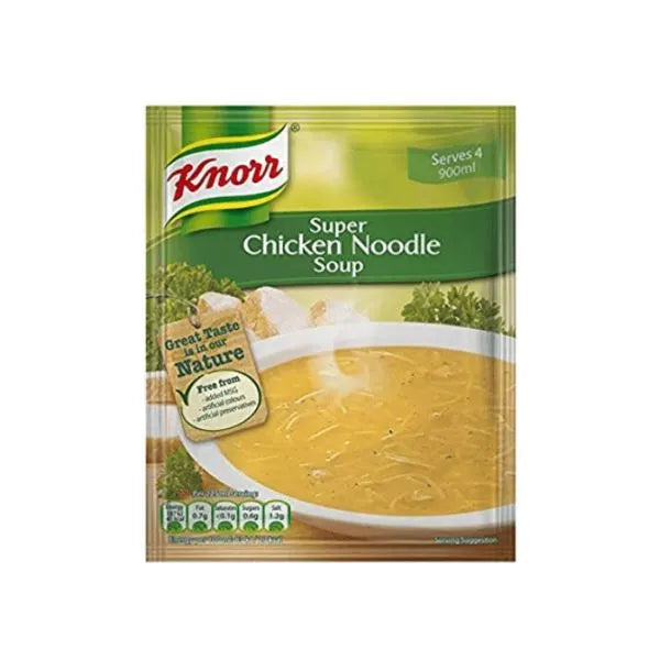 Knorr chicken noodle soup instant sachet 62g