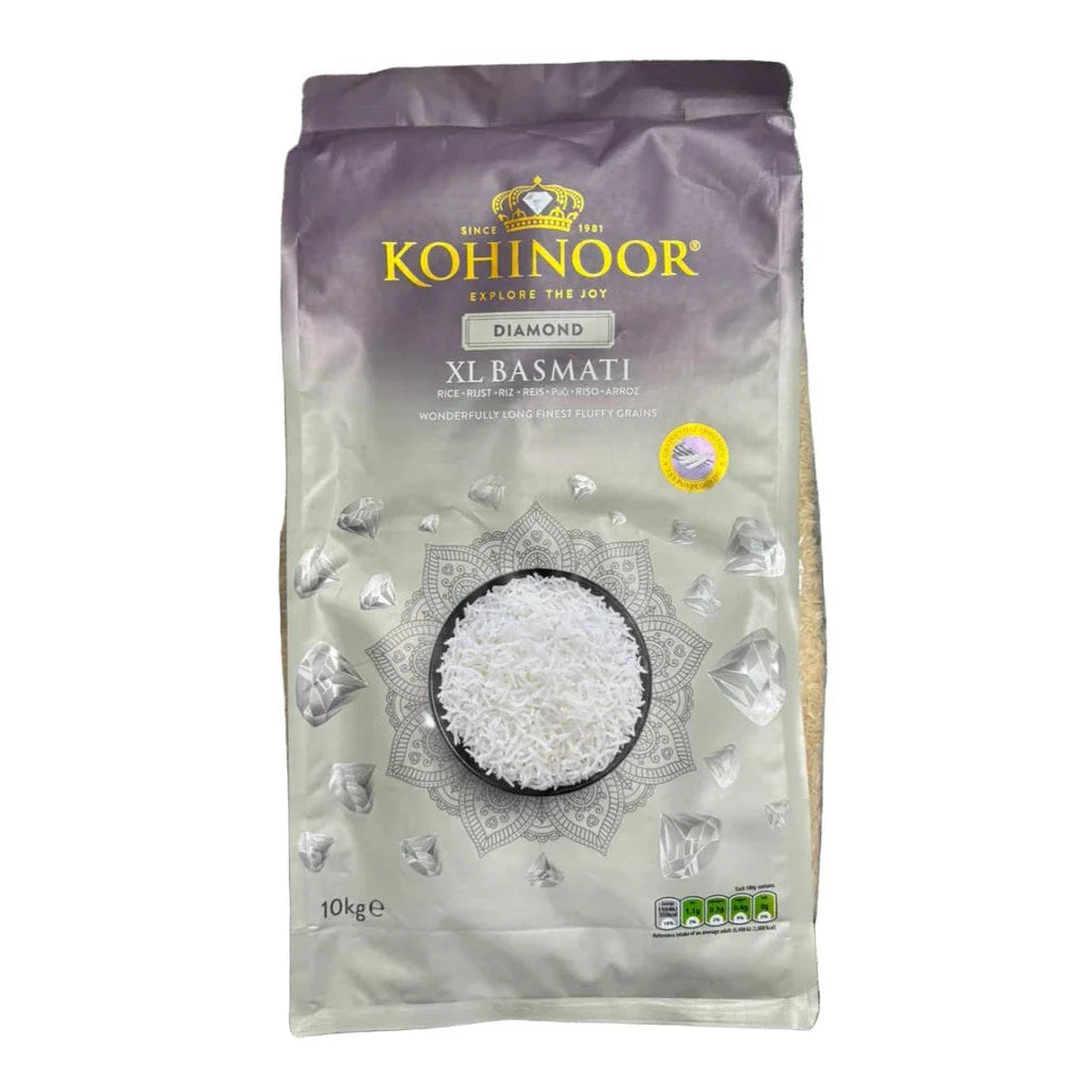 Kohinoor Basmati Rice XL Diamond 10kg pack