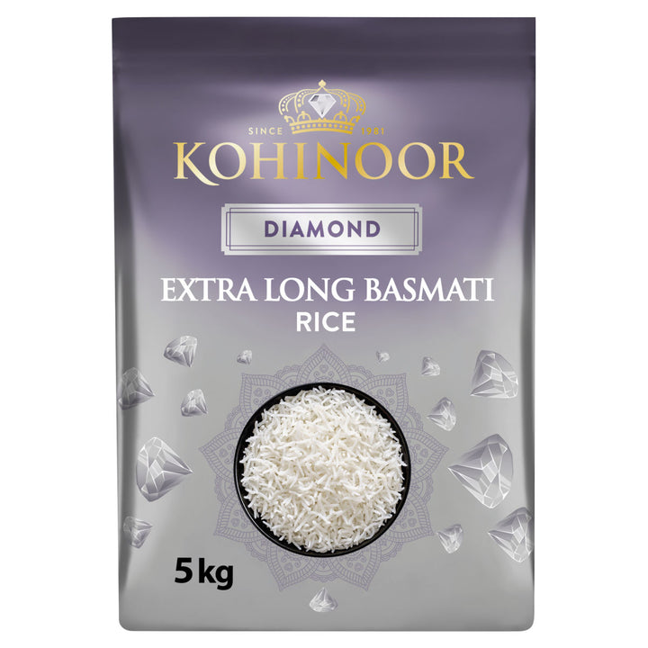 Kohinoor Basmati Rice XL Diamond 5kg pack