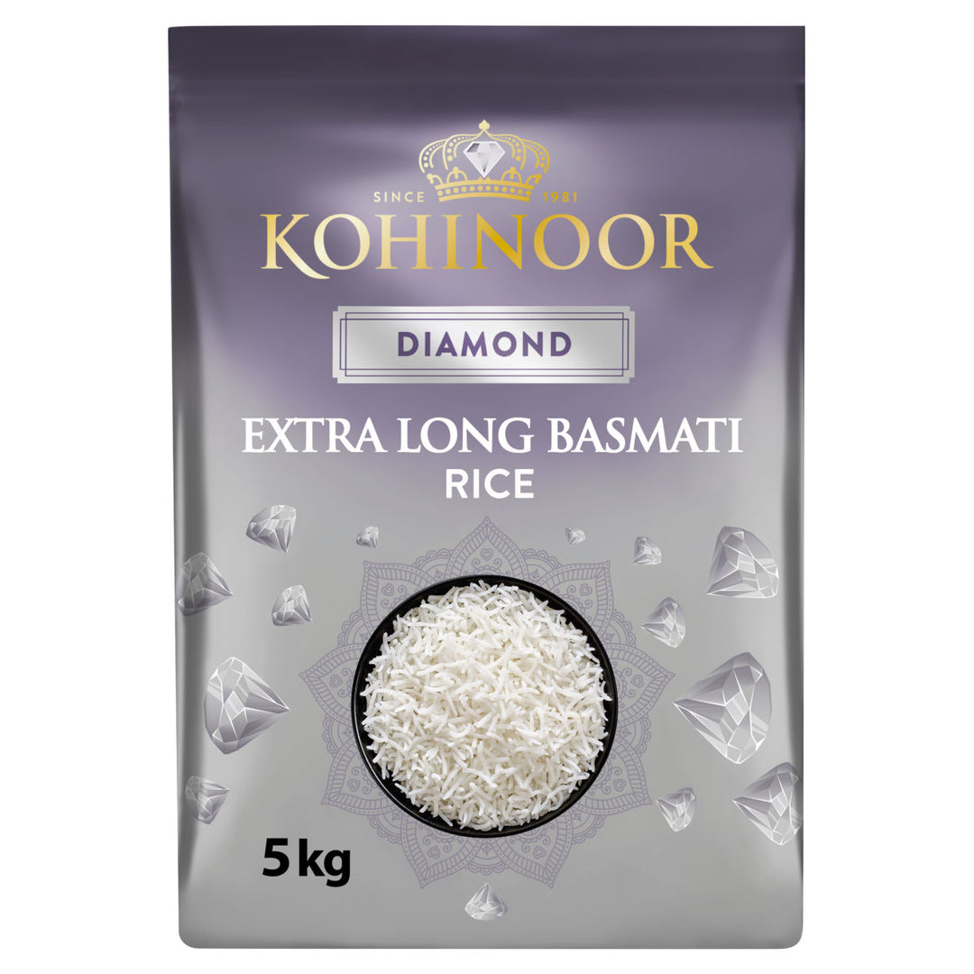 Kohinoor Basmati Rice XL Diamond 5kg pack