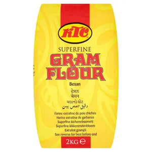 KTC gram flour 2kg chickpea flour bag