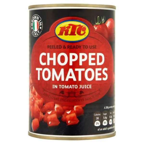 KTC Italian Chopped Tomato Tin - 400g
