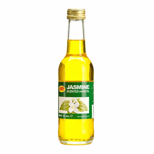 KTC Jasmine Oil 250ml bottle centred on pure white background