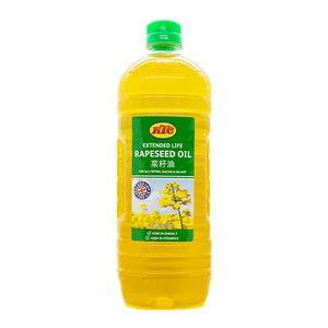 KTC Rapeseed Oil 2 litre bottle, front label