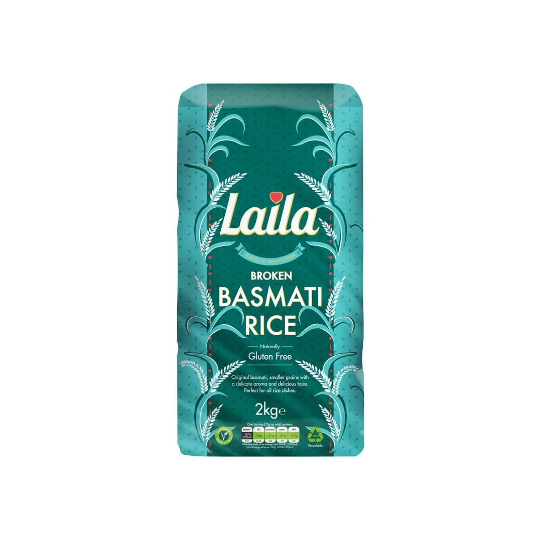 Laila Broken Basmati Rice 2kg pack