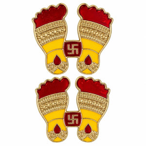 Lakshmi Charan Paduka Stickers (2 pcs)