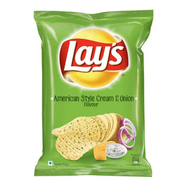 Lays American Style Cream/Onion - 50g