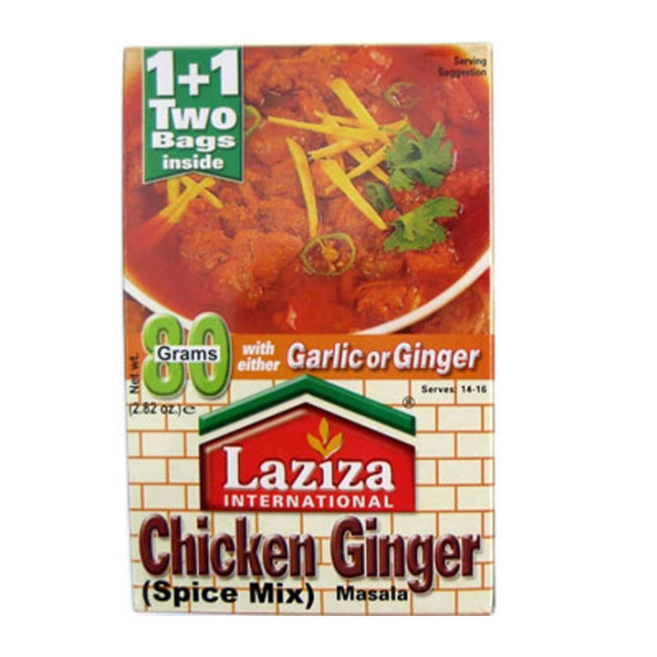 Shop Laziza Chicken Ginger Masala 80g at Grocerywala