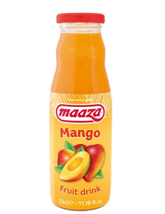 Maaza Mango Glass Bottles - 330ml