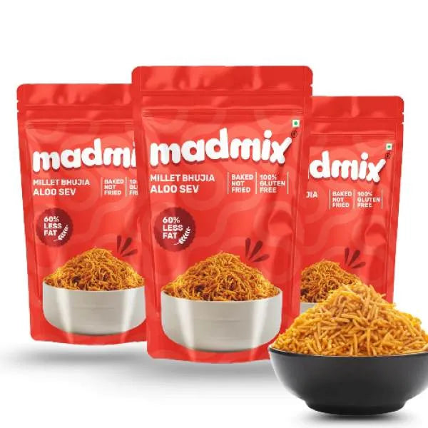 Madmix Jowar Bhujia (Aloo Sev)