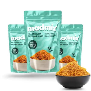 Madmix Jowar Bhujia Pudina - 125g