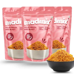 Madmix Millet Bhujia (BBQ Blast) - 125g