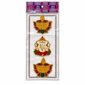 Meera Shubh Labh Diya Stickers – 3 Inch