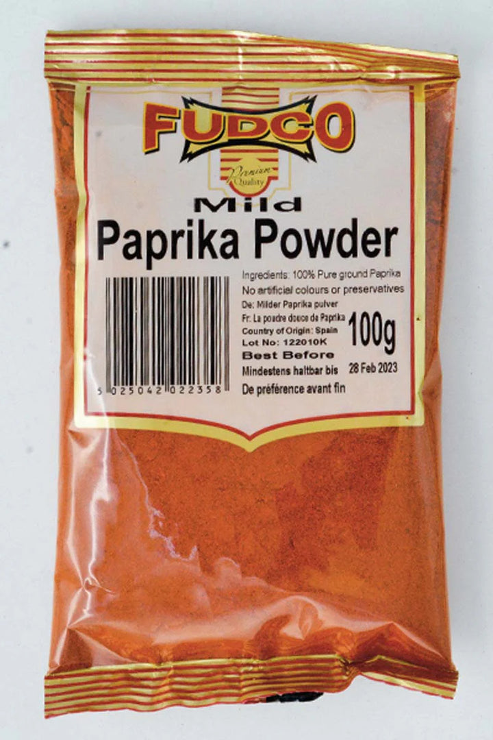 Shop Fudco Paprika Powder Mild 100G at Grocerywala