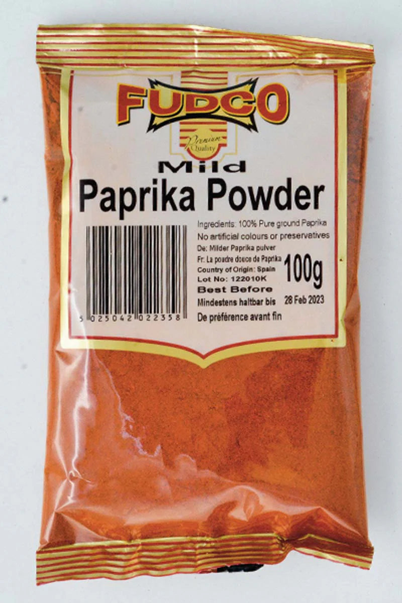 Shop Fudco Paprika Powder Mild 100G at Grocerywala