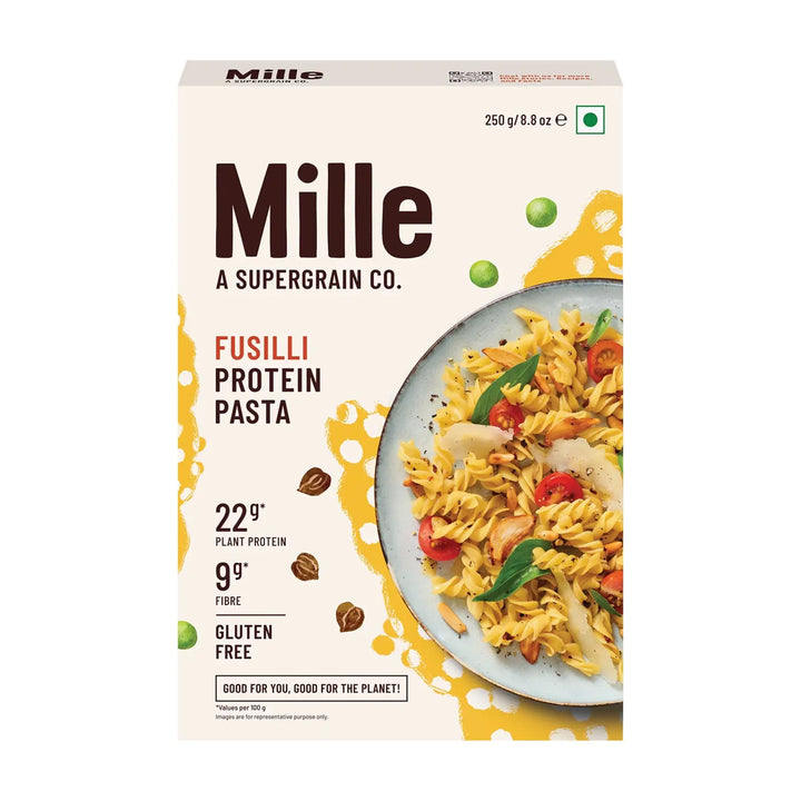 Mille Fusilli Protein Pasta 250g, front of pack