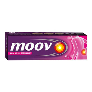 Moov fast pain relief cream 75g retail box front view