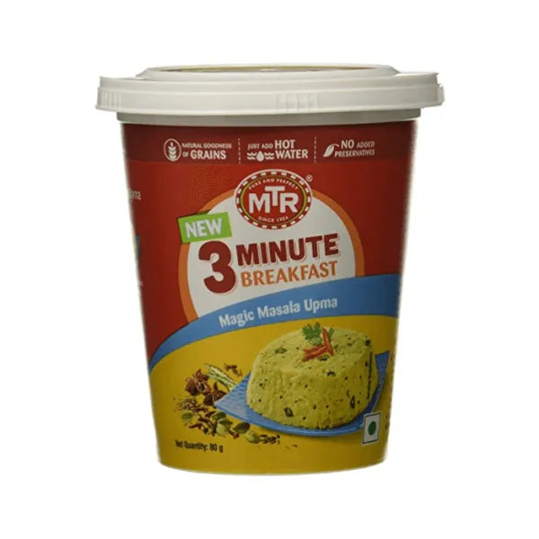 MTR cuppa upma magic masala ready meal 80g