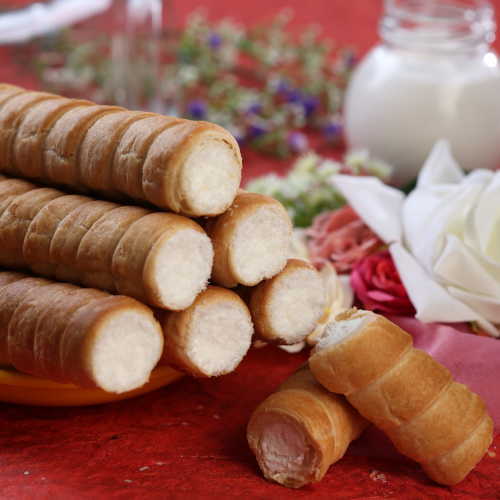 Mumma Jii Vanilla Cream Roll snack pack 50g