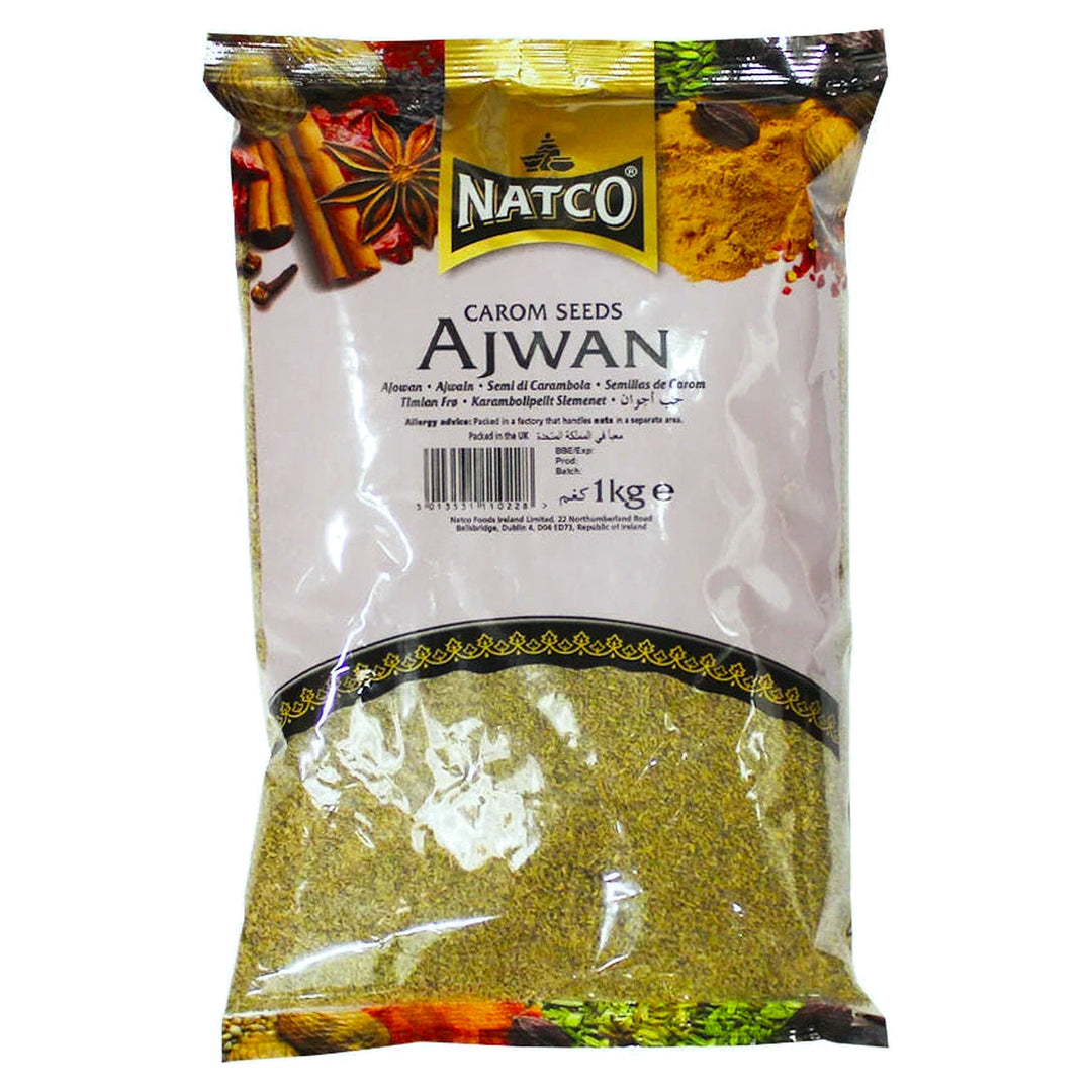 Natco Carom Seeds (Ajwain) - 1kg pack