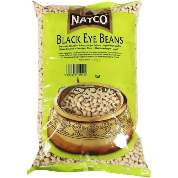 Natco Black Eye Beans (Lobia) - 500g