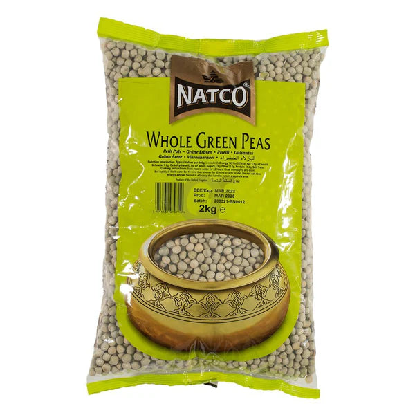 Natco Green Peas Whole - 2kg