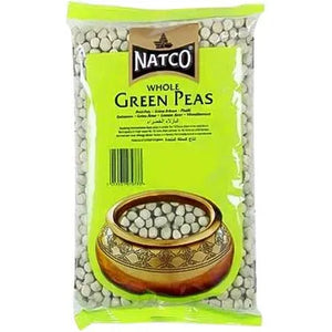 Natco whole green peas 500g dried peas