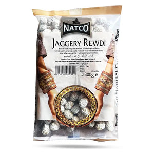 Natco jaggery rewdi 300g pack displayed clearly on a white background