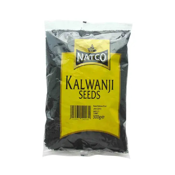 Natco kalonji nigella seeds 300g whole spice pack