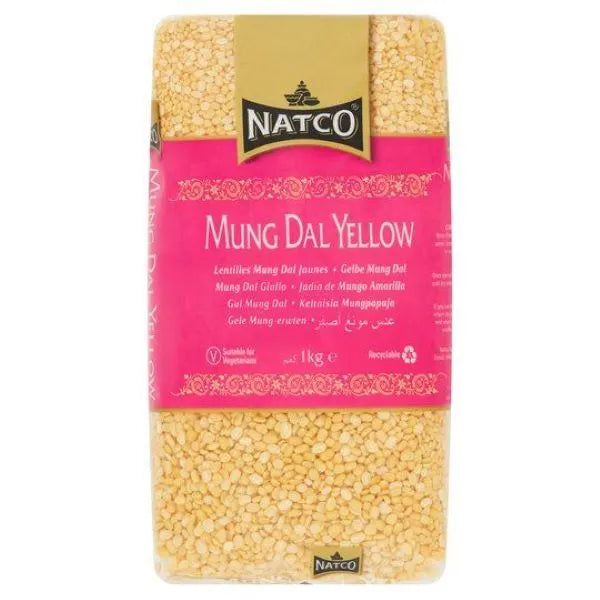 Natco Mung Dal Washed - 1kg