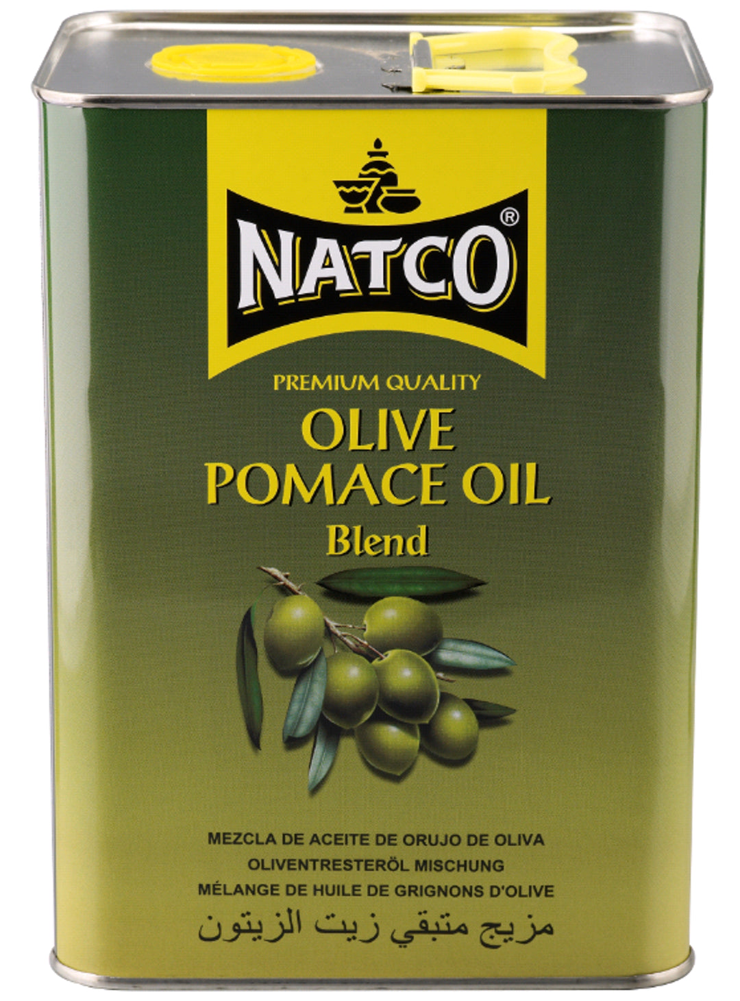 Natco olive pomace oil blend 3L tin