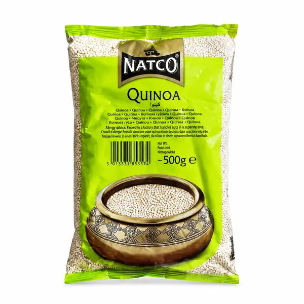 Natco Quinoa 500g bag front on white background