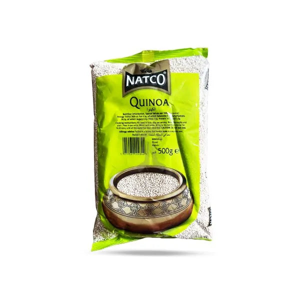 Natco quinoa 500g whole grain seeds packet