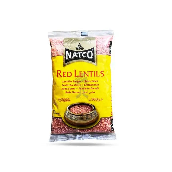 Natco Red Split Lentils (Masoor Dal) - 500g