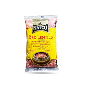 Natco Red Split Lentils (Masoor Dal) - 500g