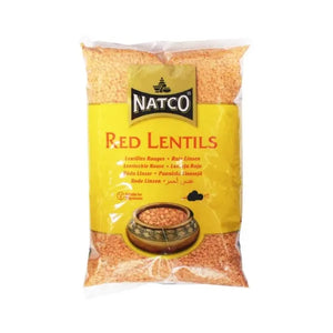 Natco Red Split Lentils (Masoor Dal) - 500g
