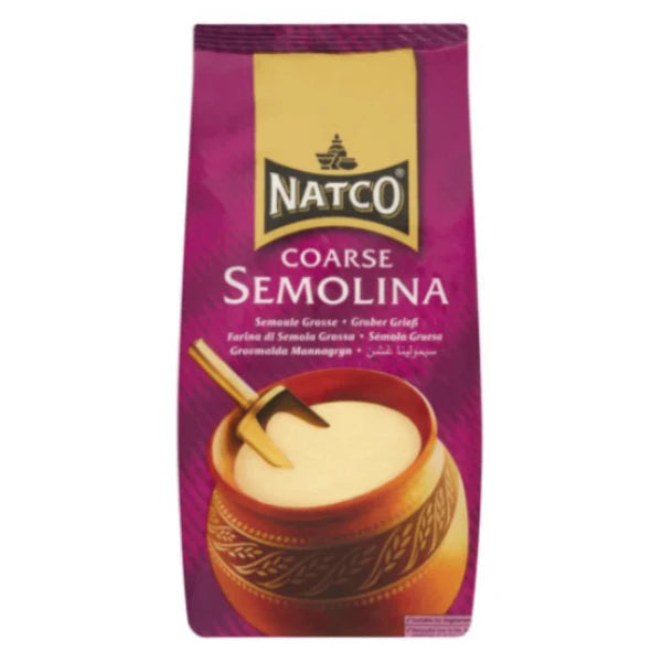 Natco semolina coarse 1.5kg wheat rava
