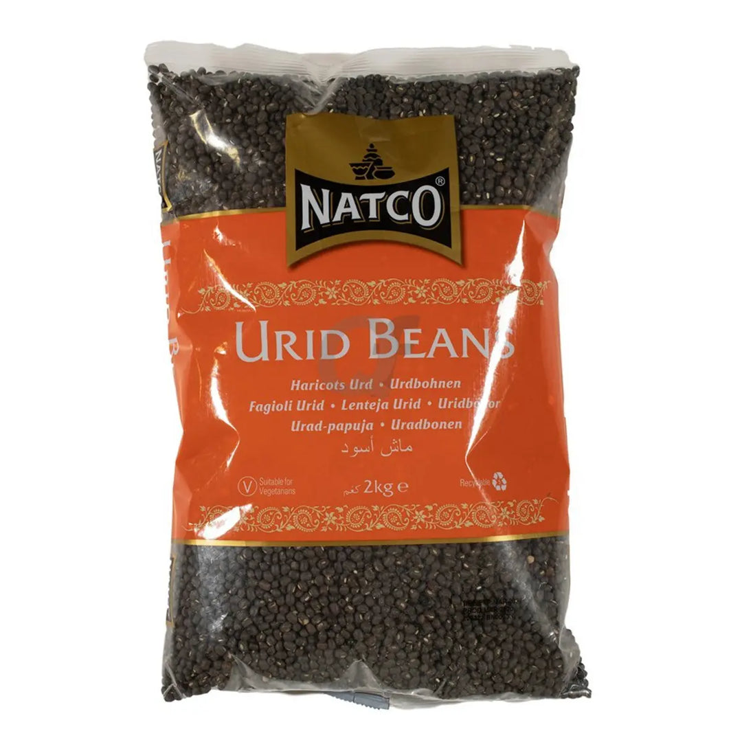 Natco Urid Beans whole black gram 2kg bag