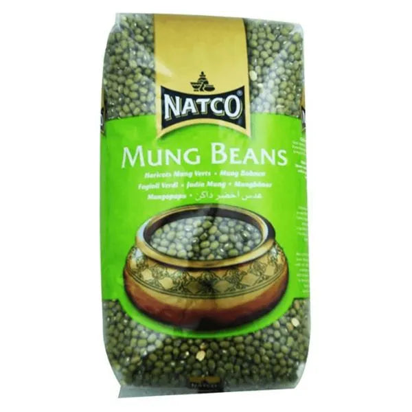 Natco Whole Green Moong Beans - 1kg