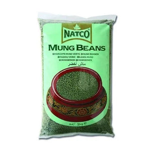 Natco Whole Green Moong Beans - 2kg