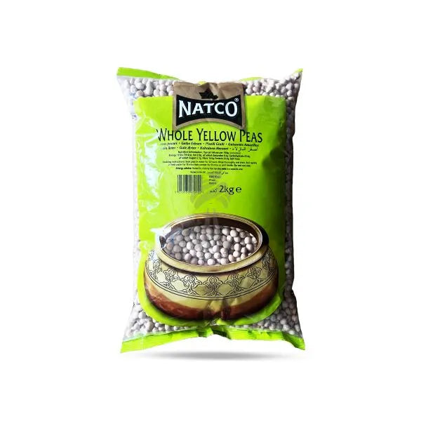 Natco Yellow Peas Whole - 2kg