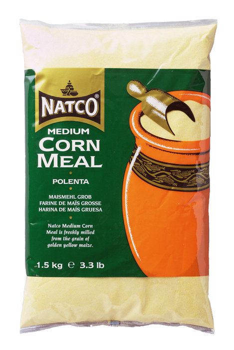 Shop Natco Cornmeal Medium (Makki Atta) - 1.5kg at Grocerywala