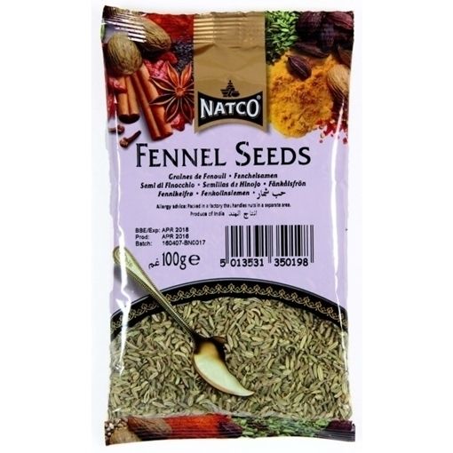 Shop Natco Fennel Seeds (Saunf) - 100g at Grocerywala
