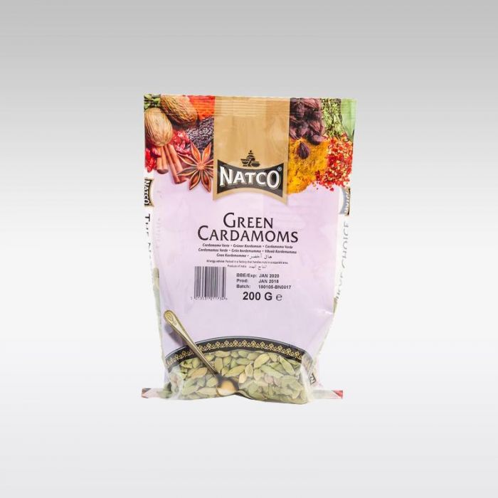 Shop Natco Cardamom Green (Elaichi) - 200g at Grocerywala