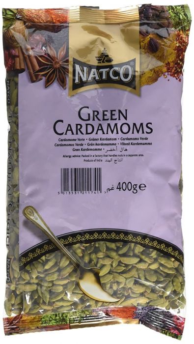 Shop Natco Cardamom Green (Elaichi) - 400g at Grocerywala