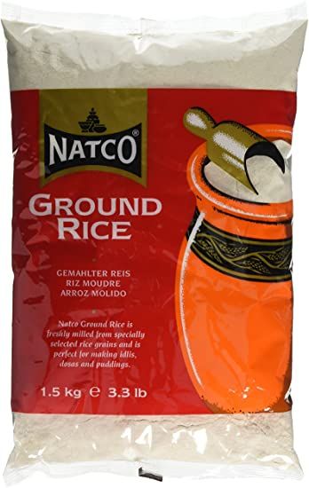 Natco Coarse Ground Rice 1.5kg | For Indian Sweets and Dumplings ...
