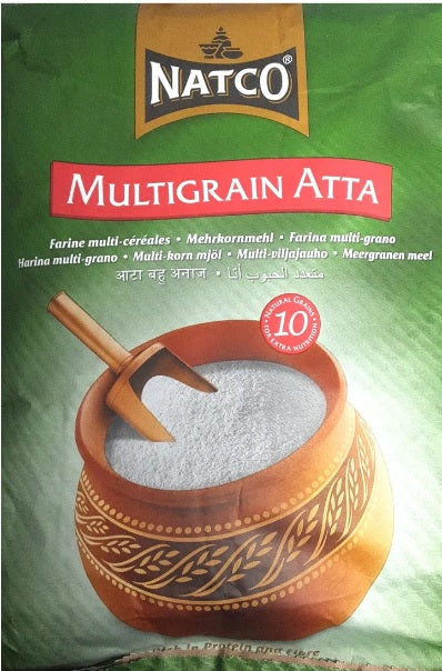 Shop Natco Multigrain Atta - 10kg at Grocerywala